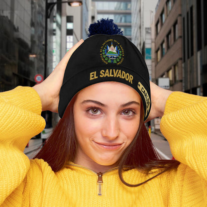 Proud El Salvador - Personalized Expats Beanie Hat