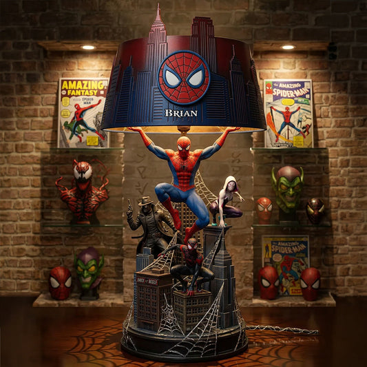 Save The World - Personalized Spider Acrylic LED Night Light