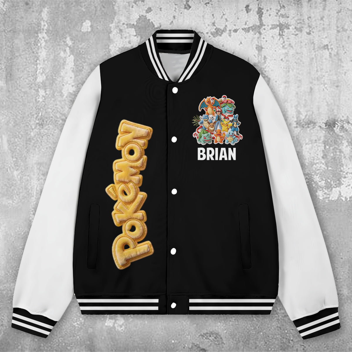 Catch You All - Personalized Monster Trainer Varsity Jacket