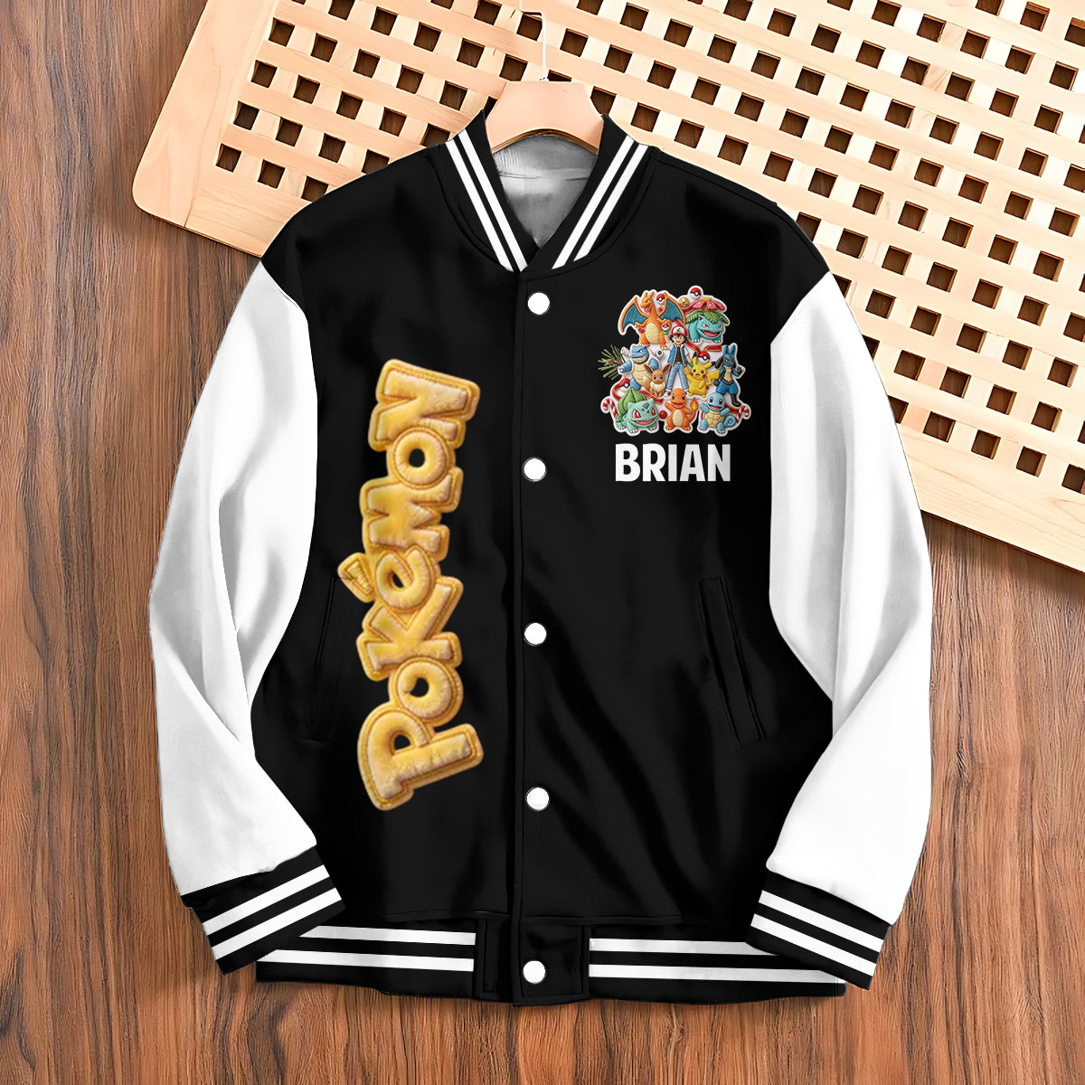 Catch You All - Personalized Monster Trainer Varsity Jacket