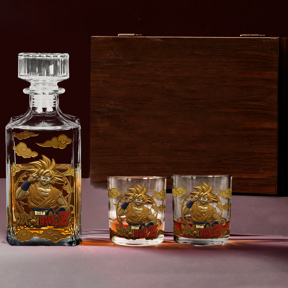 The Seven Balls - Personalized Seven Balls Whiskey Glass