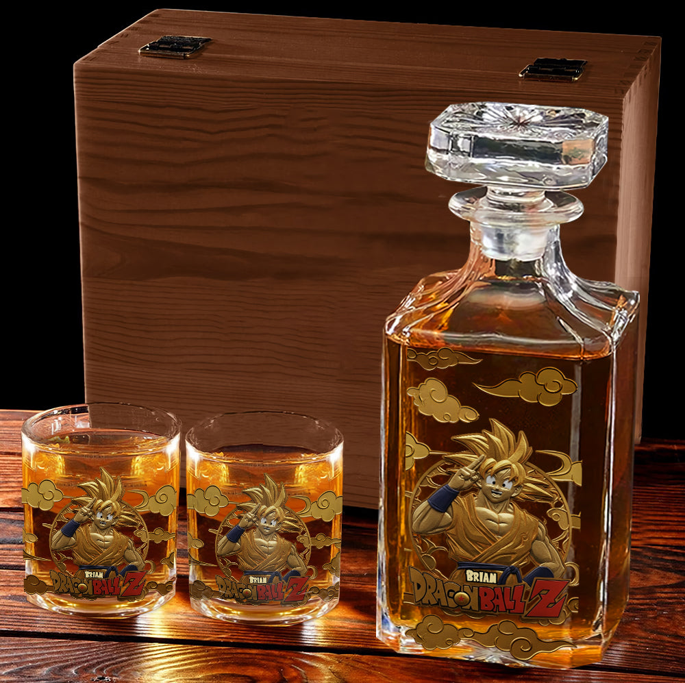 The Seven Balls - Personalized Seven Balls Whiskey Glass