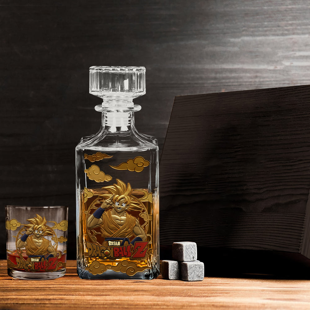 The Seven Balls - Personalized Seven Balls Whiskey Glass