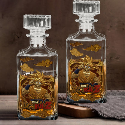 The Seven Balls - Personalized Seven Balls Whiskey Glass