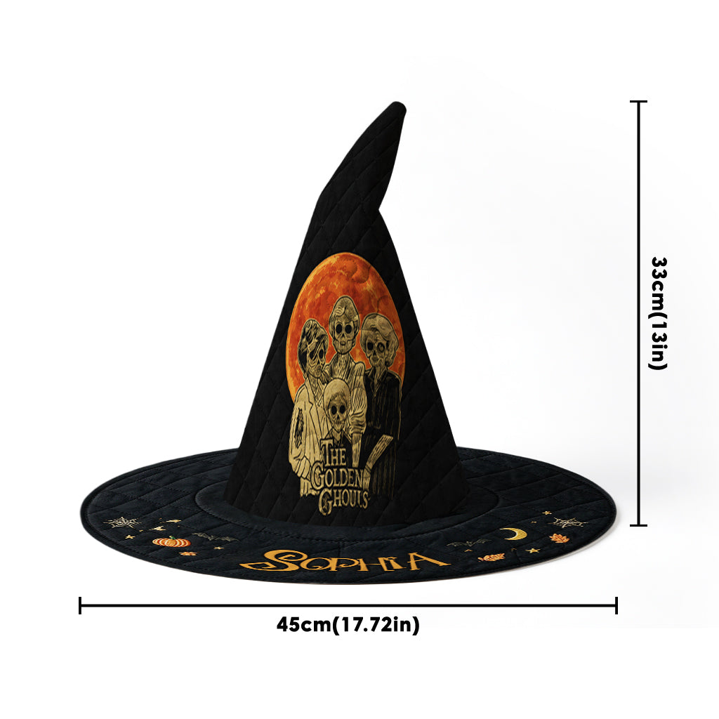 Happy Halloween - Personalized Horror Character Quilt Witch Hat