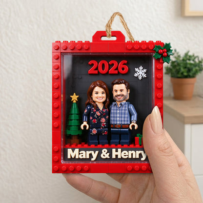 You & Me, We Got This - Personalized Couple Acrylic Box Ornament