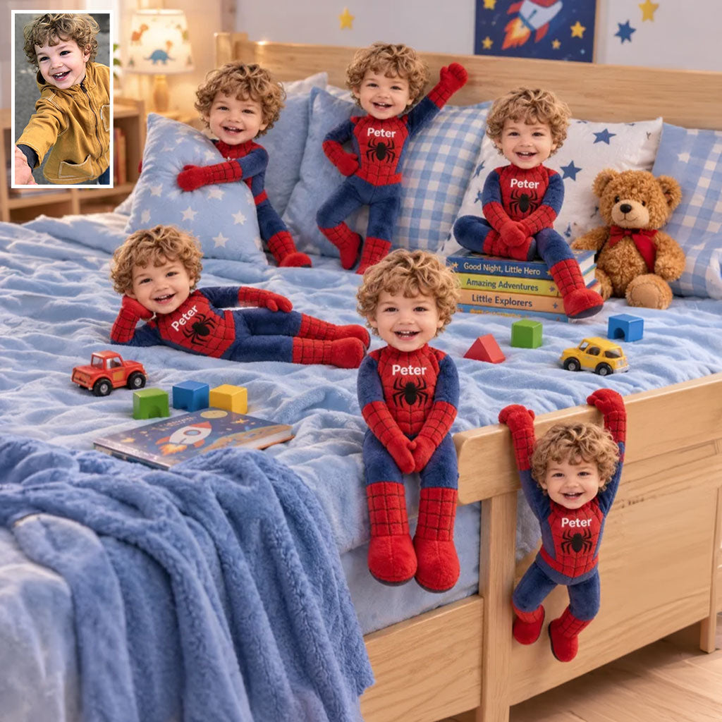 Spider Friend - Personalized Spider Posable Plush Doll
