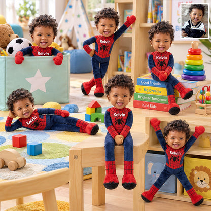 Spider Friend - Personalized Spider Posable Plush Doll