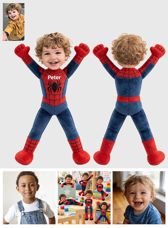 Spider Friend - Personalized Spider Posable Plush Doll