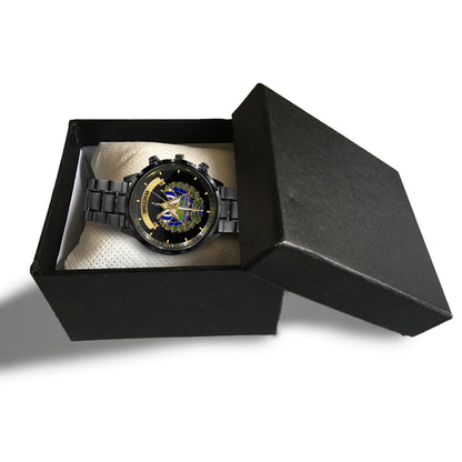 Proud El Salvador - Personalized Expats Hand Watch