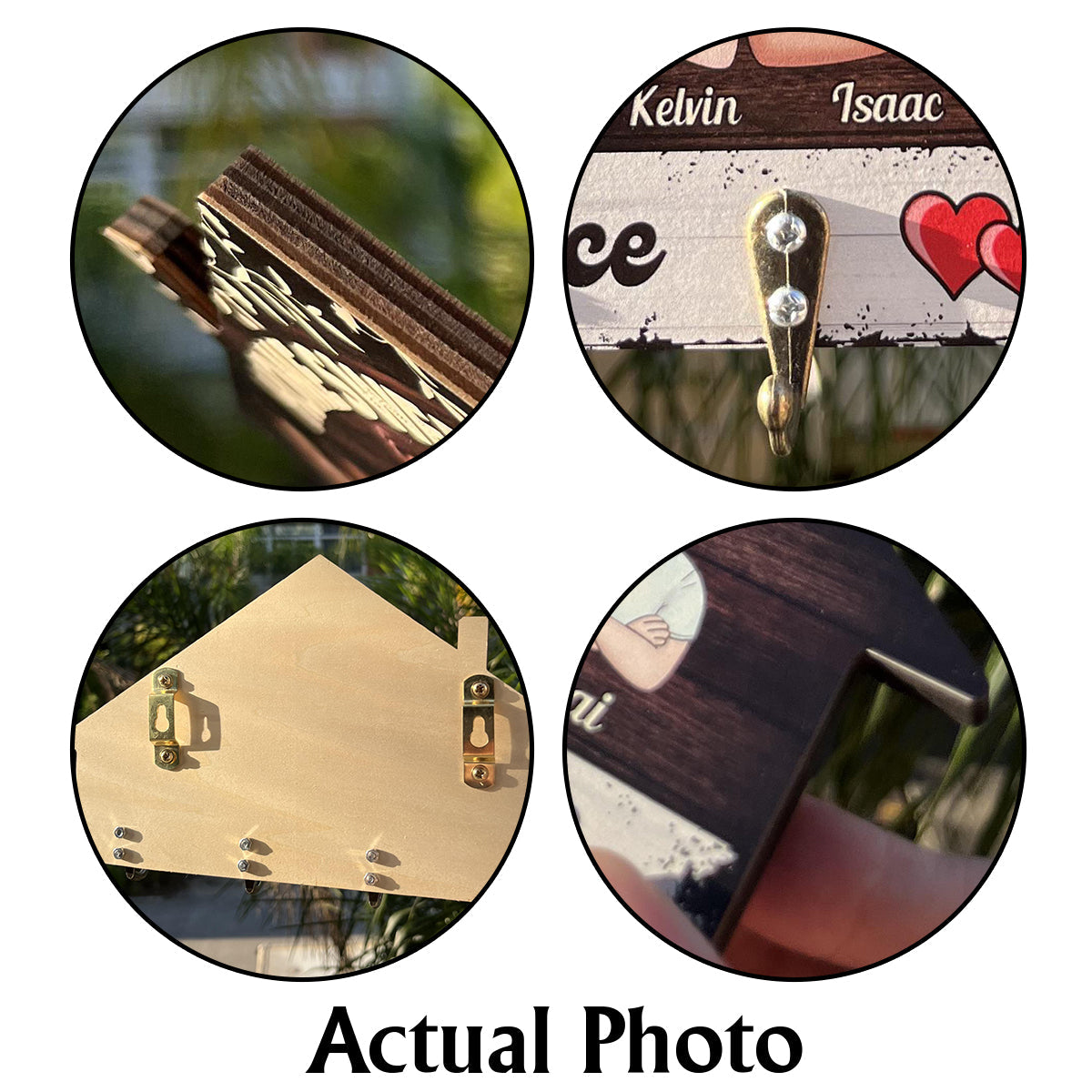 Friends Fans Gift - Personalized Custom Shaped Hanging Rack