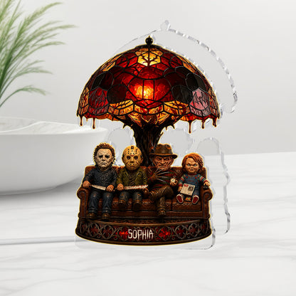 Scary Night - Personalized Horror Character Acrylic LED Night Light