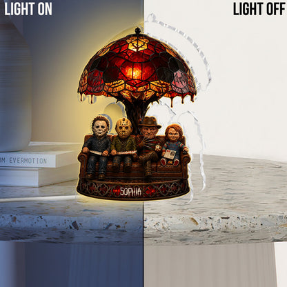 Scary Night - Personalized Horror Character Acrylic LED Night Light