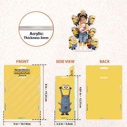 Funny Yellow Friends - Personalized Acrylic Display Box