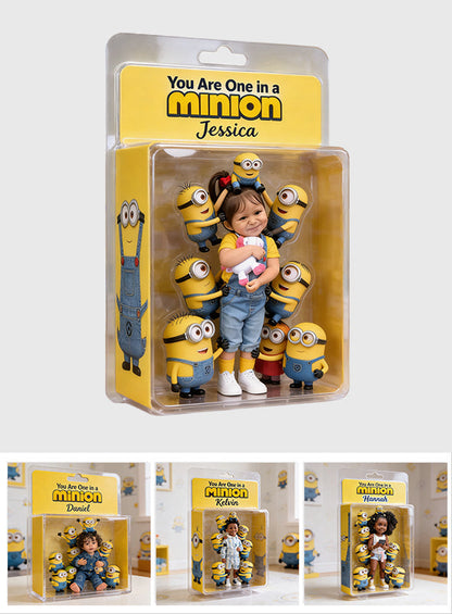 Funny Yellow Friends - Personalized Acrylic Display Box
