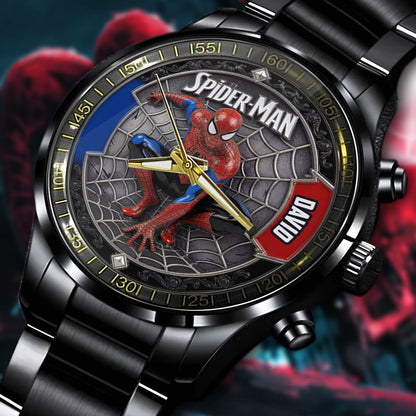 Friendly Neighborhood Hero - Personalized Spider Hand Watch