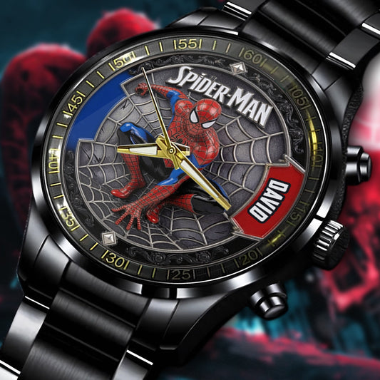 Friendly Neighborhood Hero - Personalized Spider Hand Watch