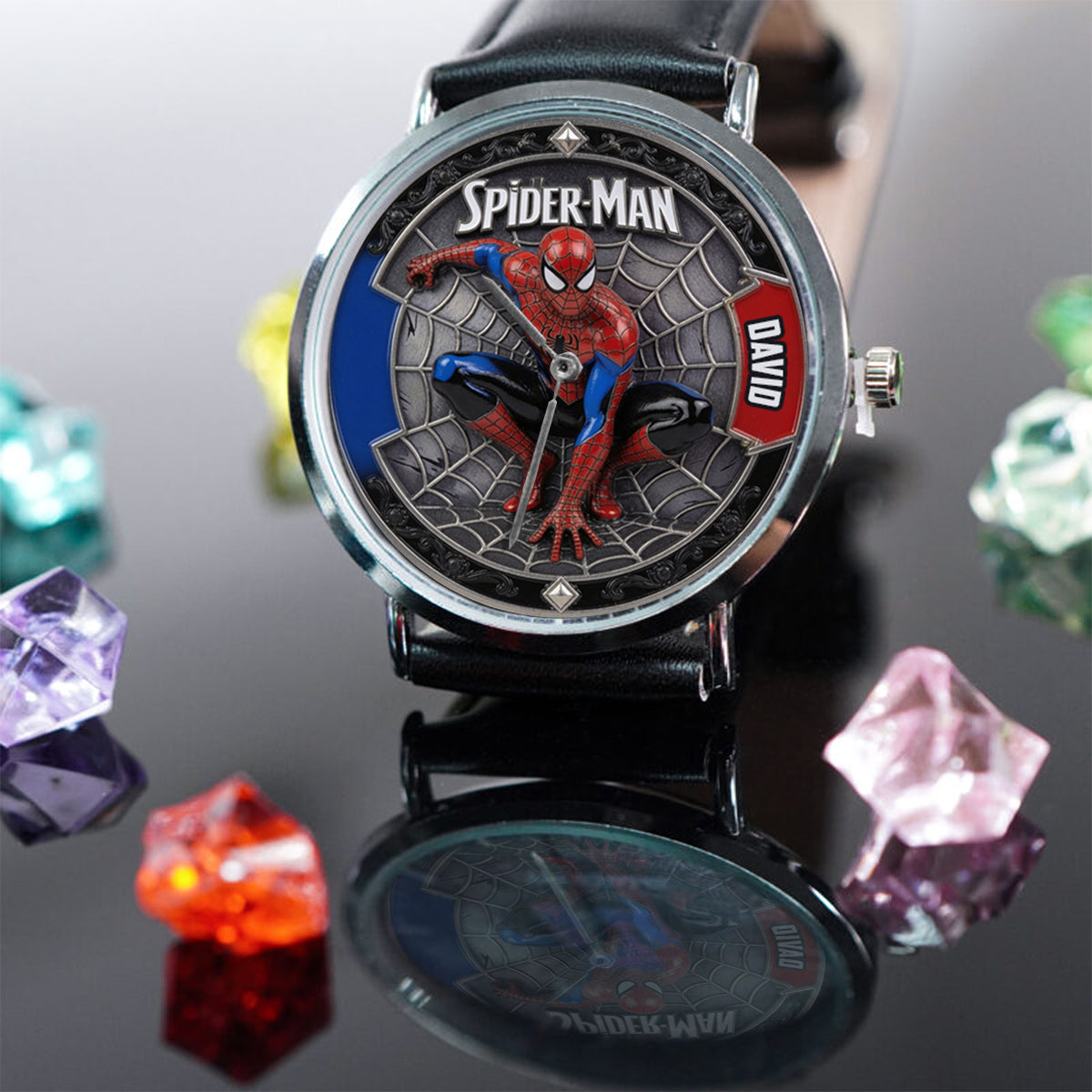 Friendly Neighborhood Hero - Personalized Spider Hand Watch