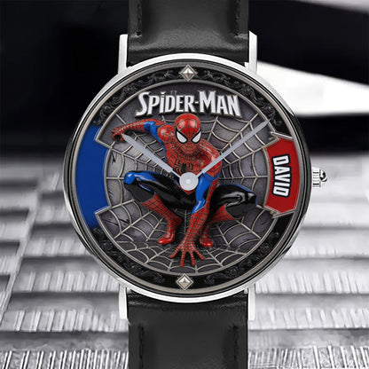 Friendly Neighborhood Hero - Personalized Spider Hand Watch