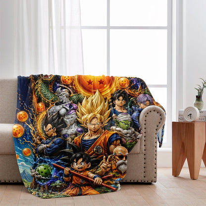 The Strongest 40th Anniversary - Personalized Seven Balls Blanket