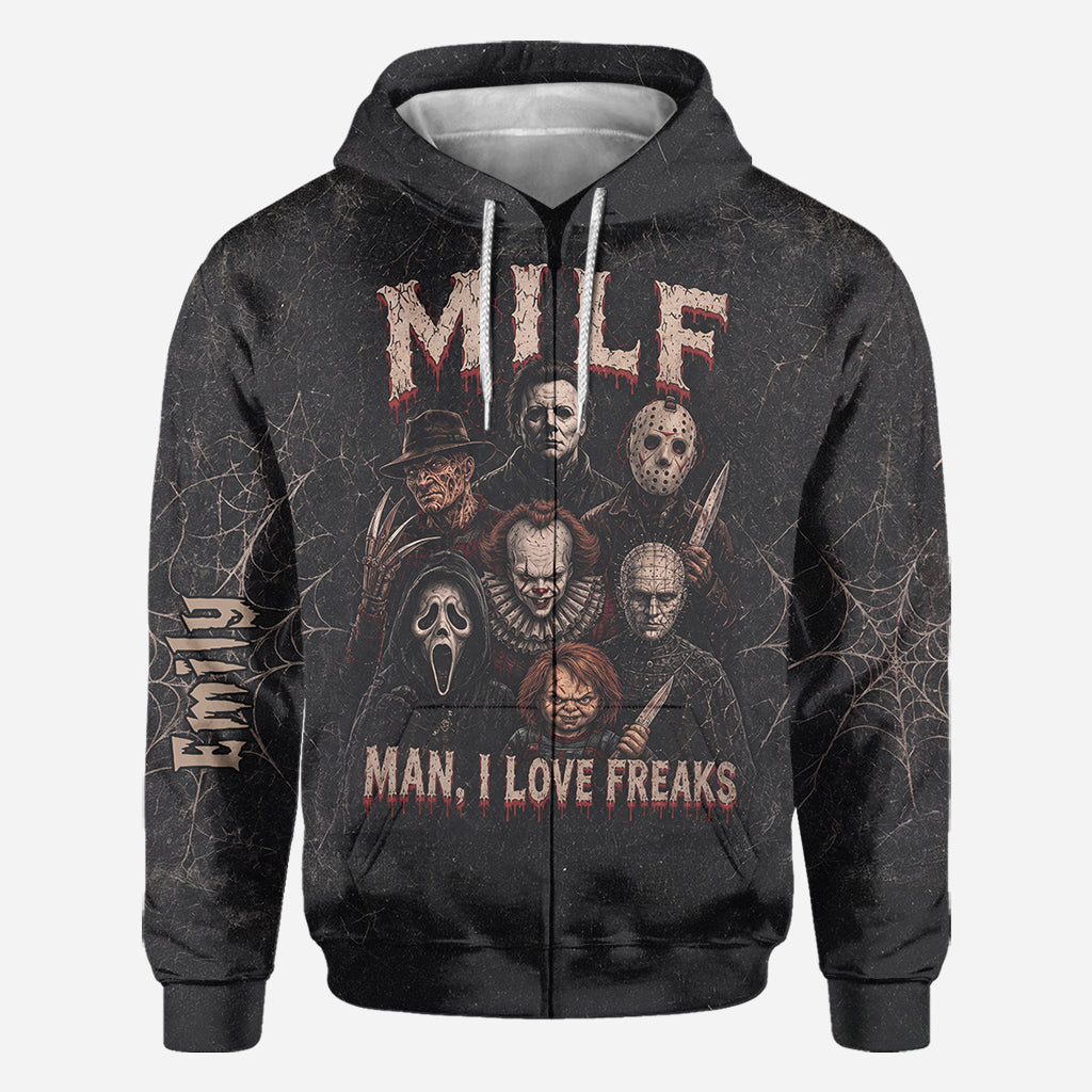 Classic Halloween Horror Characters - Personalized Horror Character All Over Shirt