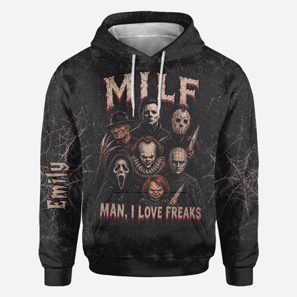 Classic Halloween Horror Characters - Personalized Horror Character All Over Shirt