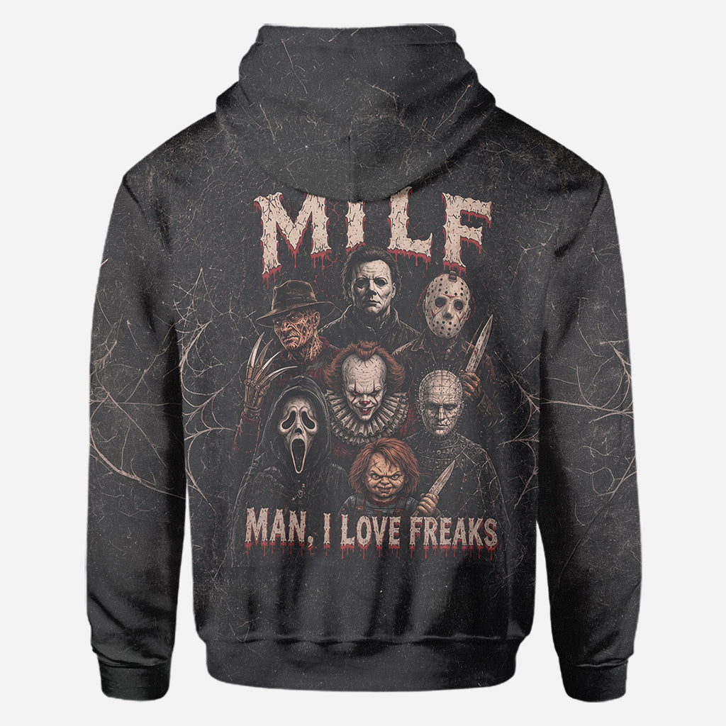 Classic Halloween Horror Characters - Personalized Horror Character All Over Shirt