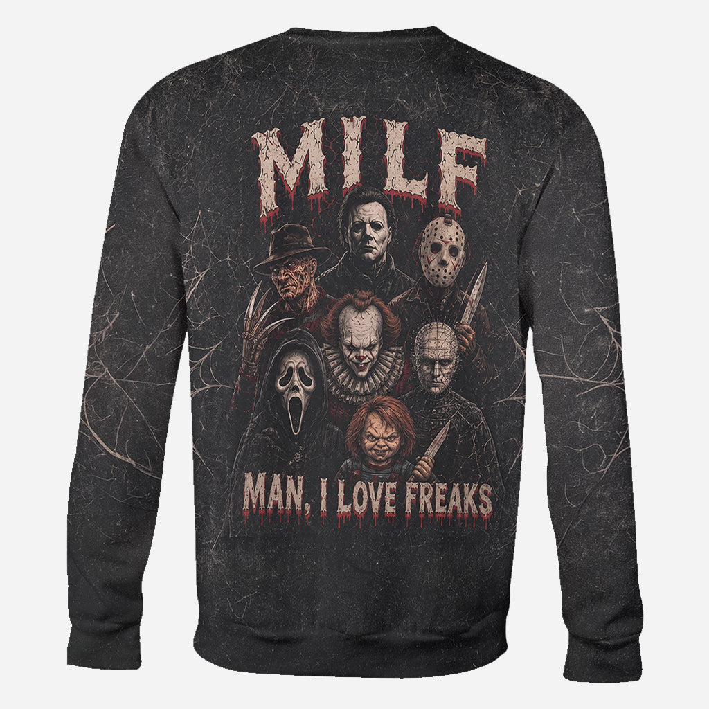 Classic Halloween Horror Characters - Personalized Horror Character All Over Shirt