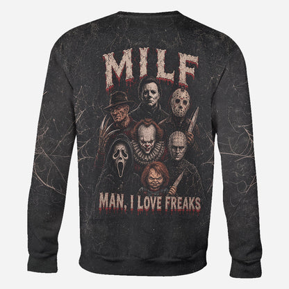 Classic Halloween Horror Characters - Personalized Horror Character All Over Shirt