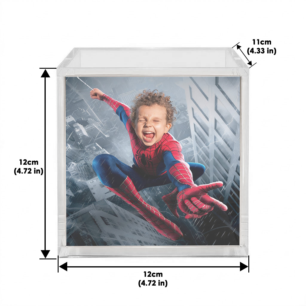 Spider The Man - Personalized Spider 3D Memory Box
