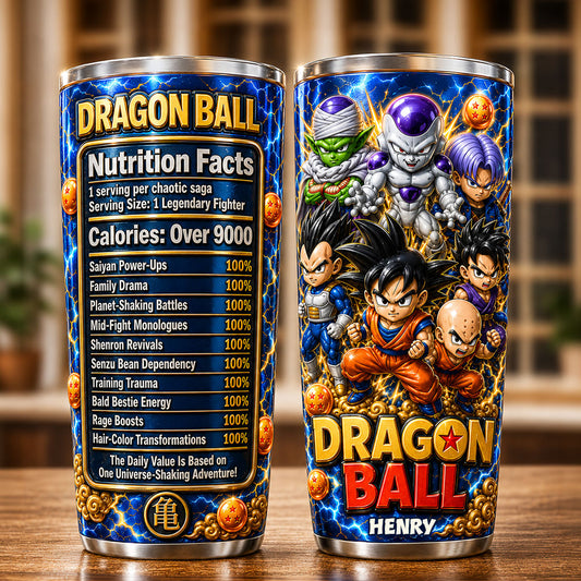 Dragon Ball Fan Gift - Personalized Seven Balls Tumbler