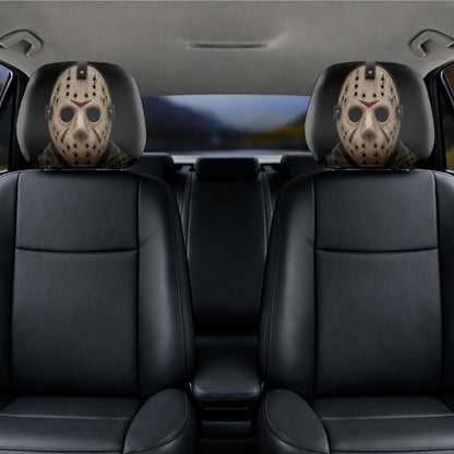 Get In Loser We're Going Killing - Personalized Horror Character Car Headrest Covers