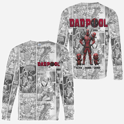 The Best Team Gift For Dad, Grandpa - Personalized Father All Over Shirt