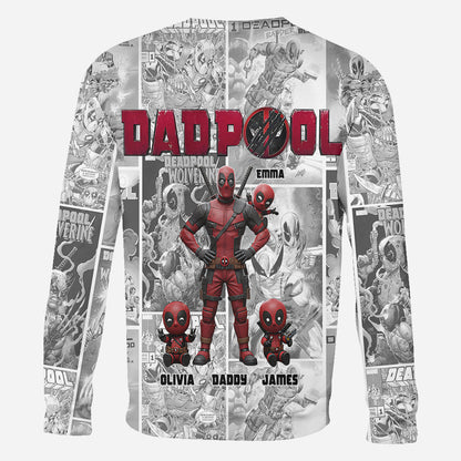 The Best Team Gift For Dad, Grandpa - Personalized Father All Over Shirt