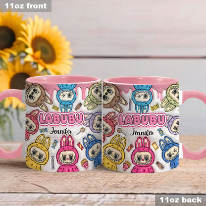 Cute Doll - Personalized Labubu Accent Mug