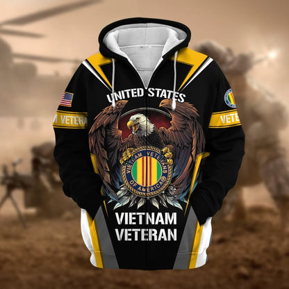 Honoring All Who Served US - Personalized Veteran All Over Shirt