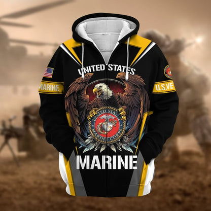 Honoring All Who Served US - Personalized Veteran All Over Shirt
