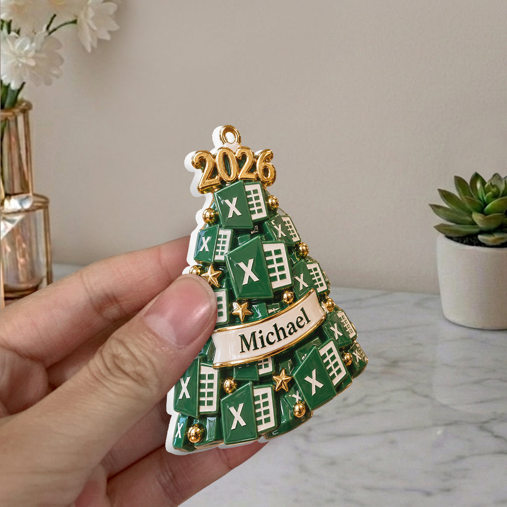 Freak In The Sheets - Personalized Colleague Premium 3D Ornament