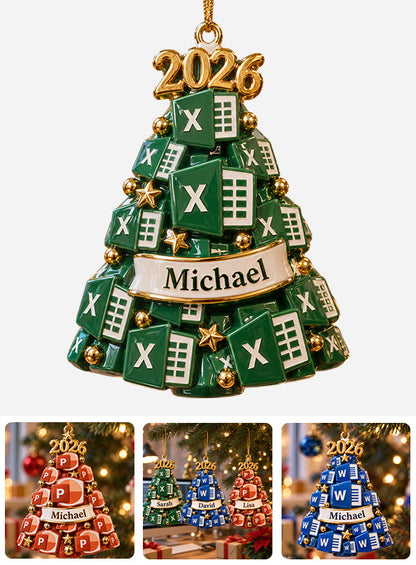 Freak In The Sheets - Personalized Colleague Premium 3D Ornament