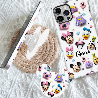 Magical World - Personalized Mouse Full Print Phone Case