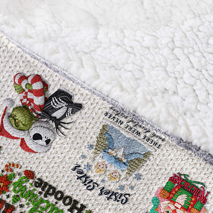 Hallmark Christmas Movie Watching - Personalized Blanket Hoodie