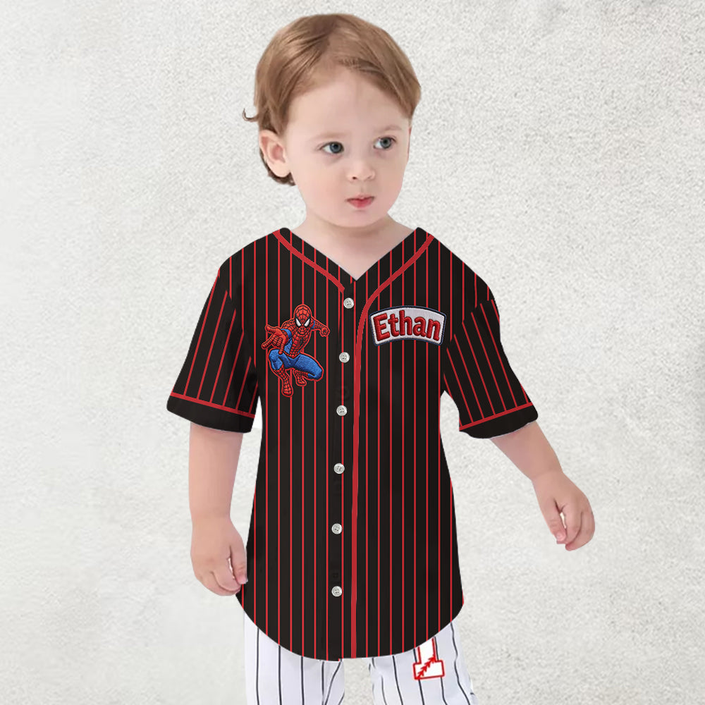 Spider Friend - Personalized Spider Baseball Jersey
