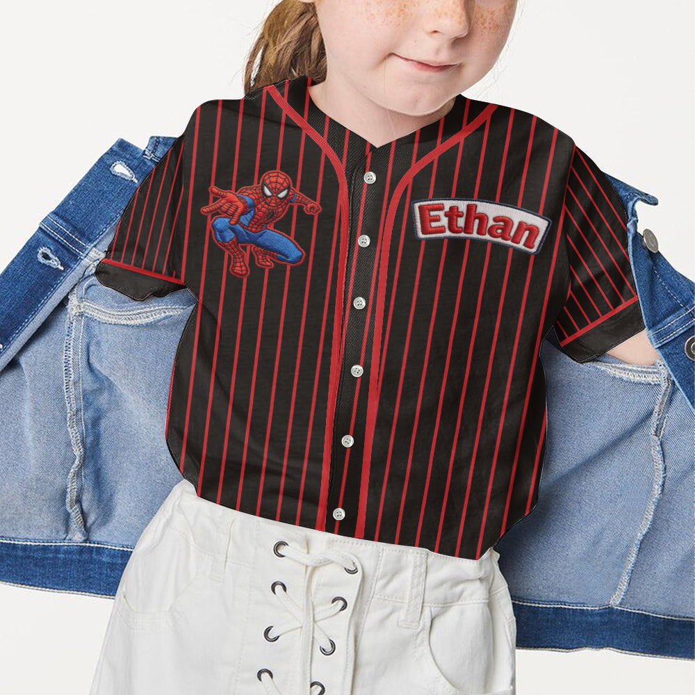 Spider Friend - Personalized Spider Baseball Jersey