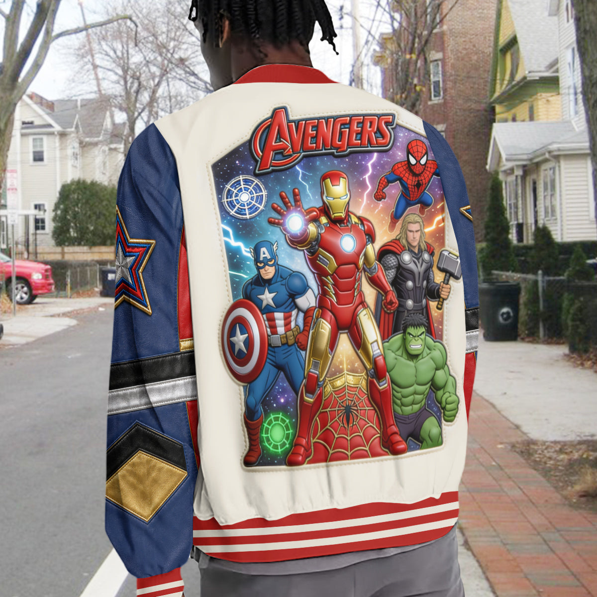 Avengers Legacy - Personalized Superhero Varsity Jacket