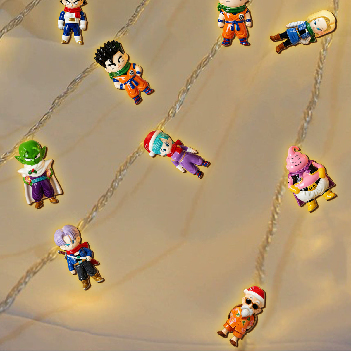 My Greatest Opponent Is Myself - Personalized Seven Balls String Lights