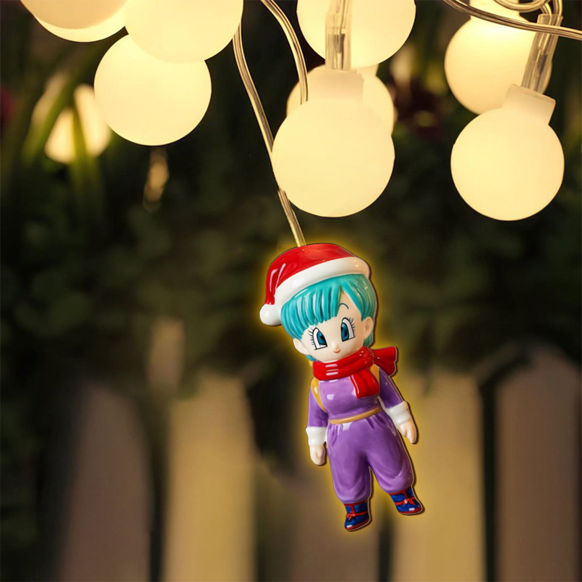 My Greatest Opponent Is Myself - Personalized Seven Balls String Lights