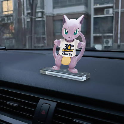 30 Years Of Monsters Training - Personalized Monster Trainer Car Dashboard Plaque