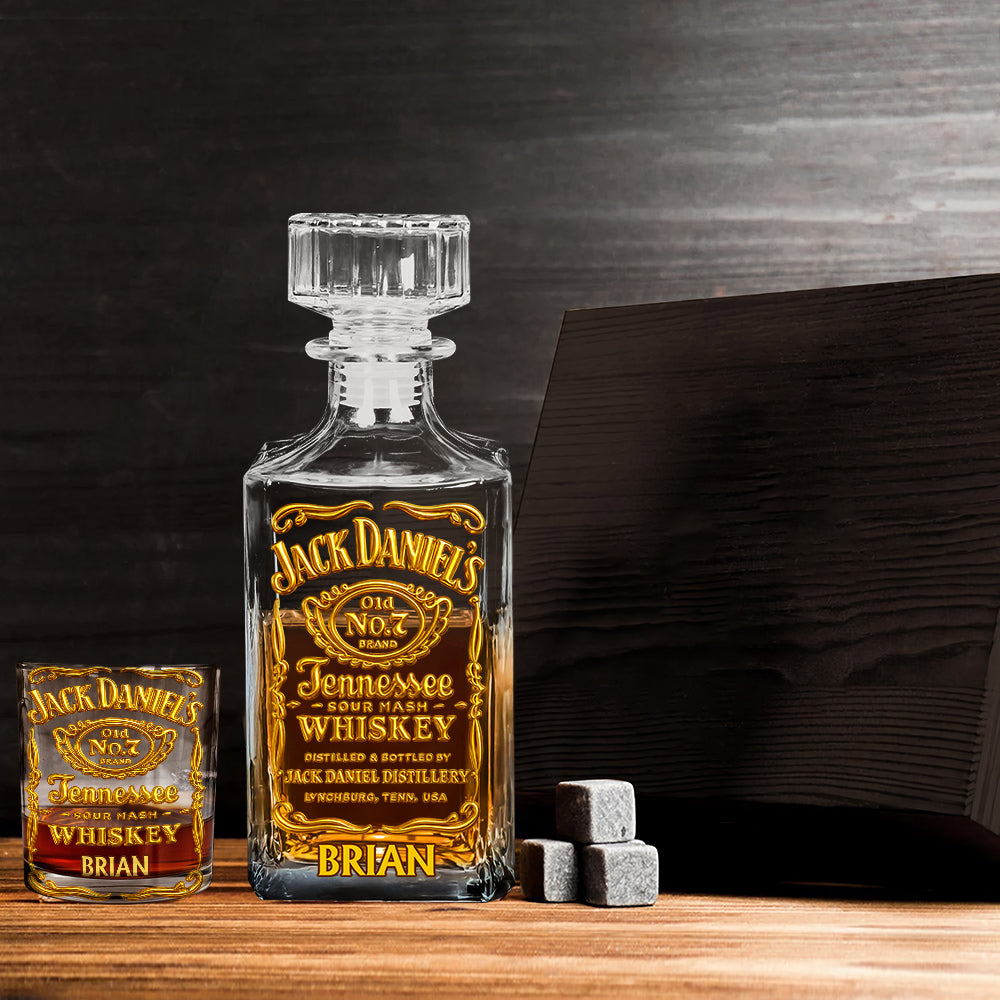 Love Whiskey Nightmare Whiskey Decanter Set