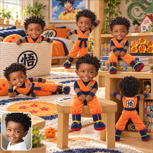 Strong Balls - Personalized Seven Balls Posable Plush Doll