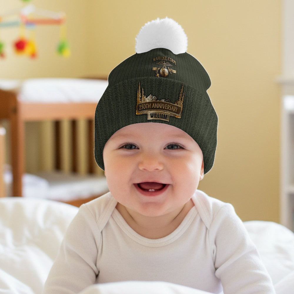 250th Anniversary - Personalized Veteran Beanie Hat
